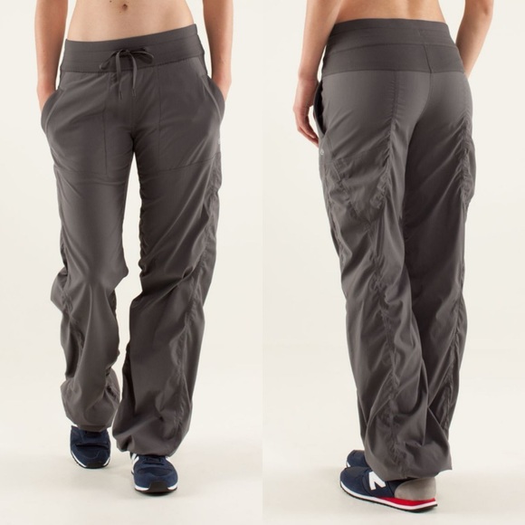 Lululemon Studio Pant II Unlined Soot Light Grey Gray - Picture 1 of 14